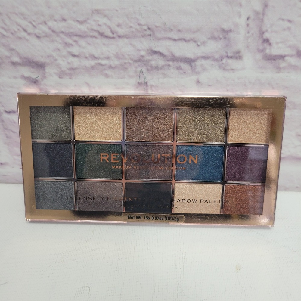 NEW‎ No Box Revolution Foil Frenzy Hybrid Eyeshadow Palette